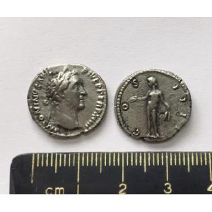 No 308 Roman Denarius of Antoninus Pius Image