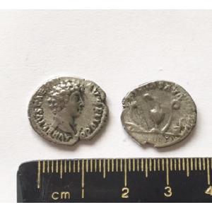 No 476 Roman Denarius of Marcus Aurelius Image