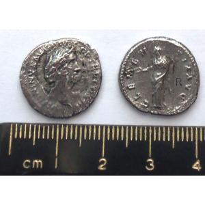 No 494 Roman Denarius of Antoninus Pius Image