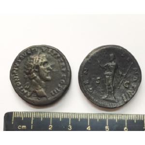 No 615 Roman Sestertius of Antoninus Pius Image