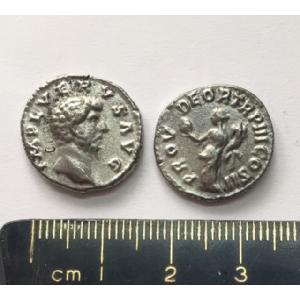 No 678 Roman Denarius of Lucius Verus Image