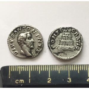 No 679 Roman Denarius of Antoninus Pius Image