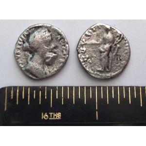 No 398 Roman Denarius of Faustina Image