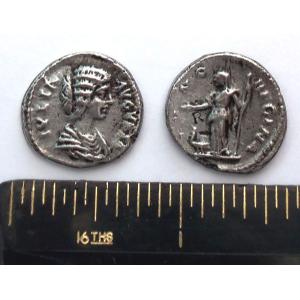 No 397 Roman Denarius of Julia Domna Image