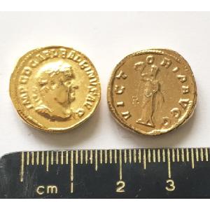 No 627 Roman Gold Gold Aureus of Balbinus Image