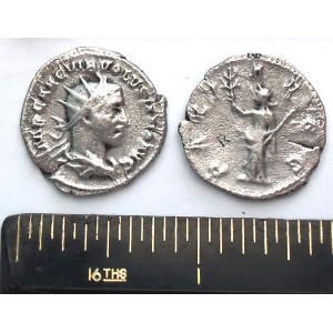 No 439 Roman Antoninianus of Volusian Image