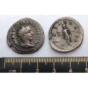 No 381 Roman Antoninianus of Herennius Etruscus Image