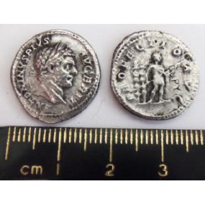 No 85 Roman Silver denarius of Caracalla Image