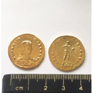 No 59 Roman Gold Solidus of Gratian Image