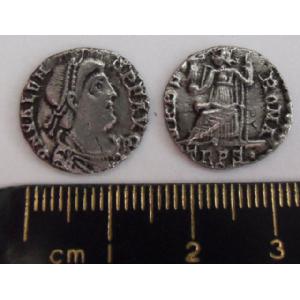 No 771 Roman Silver Siliqua of Valens Image