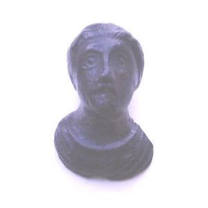 No 242 Roman Bronze Head Image