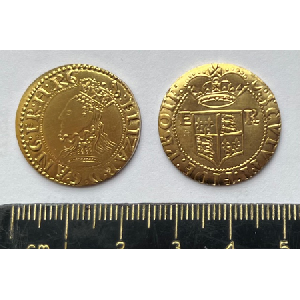 No 8 Elizabeth I Gold Crown made from NuGold Image