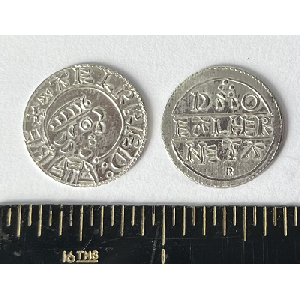 NEW !! No 642 - Alfred the Great "Lunette" Penny Image