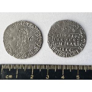 No 729 - Charles I Sixpence Oxford Mint Image