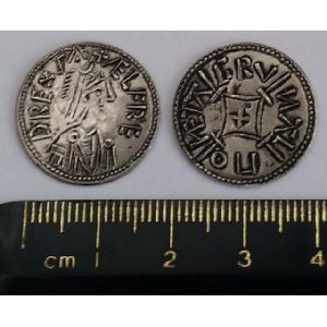 No 795 - King Alfred Lozenge Type Penny Image