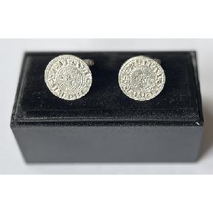 No 711 - William The Conqueror Penny Cuff Link Image