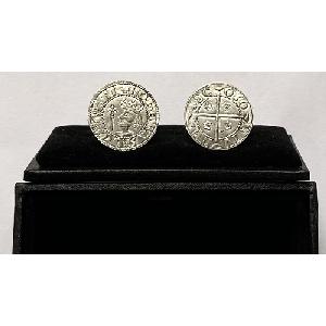 No 520 - Robert the Bruce Penny Cuff Link Image