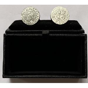 No 542 - King Stephen Penny Cuff LInk Image